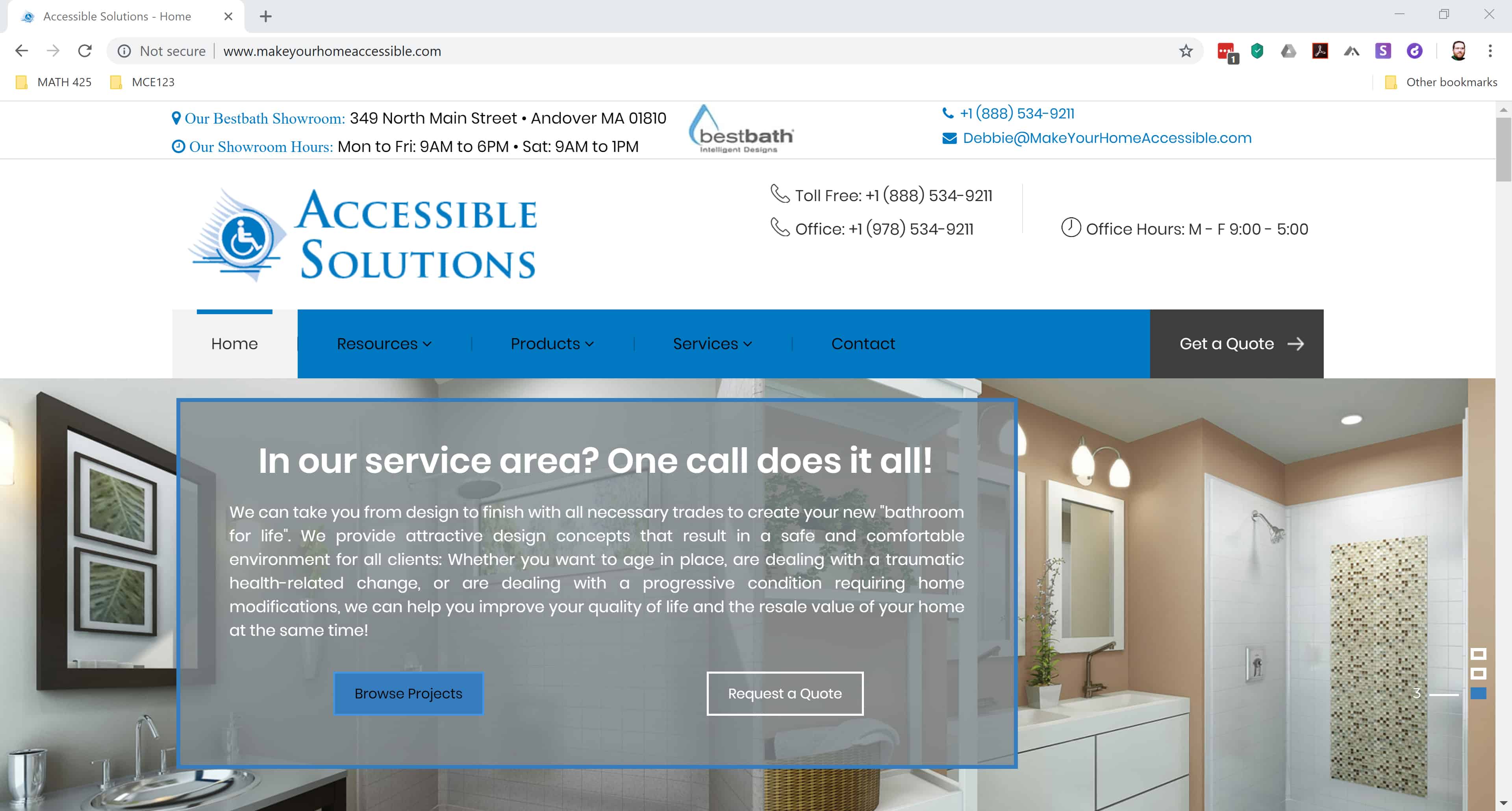 Accessible Solutions Website