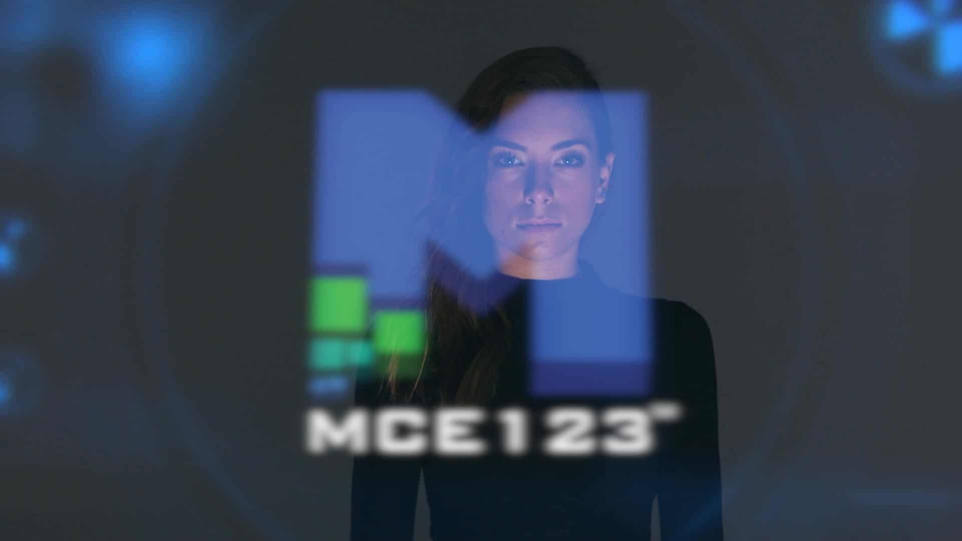 MCE123 Girl Opens A Hologram Intro Video