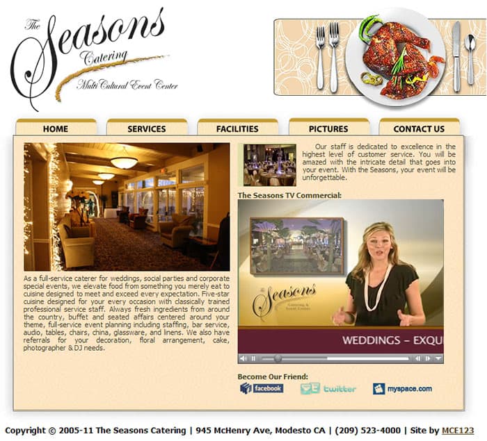 The Seasons Catering Multicultural Event Center