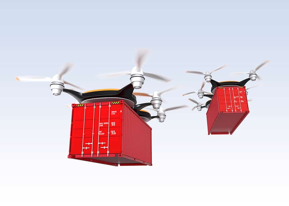 Drones That Deliver Vehicles and Other Large Packages
